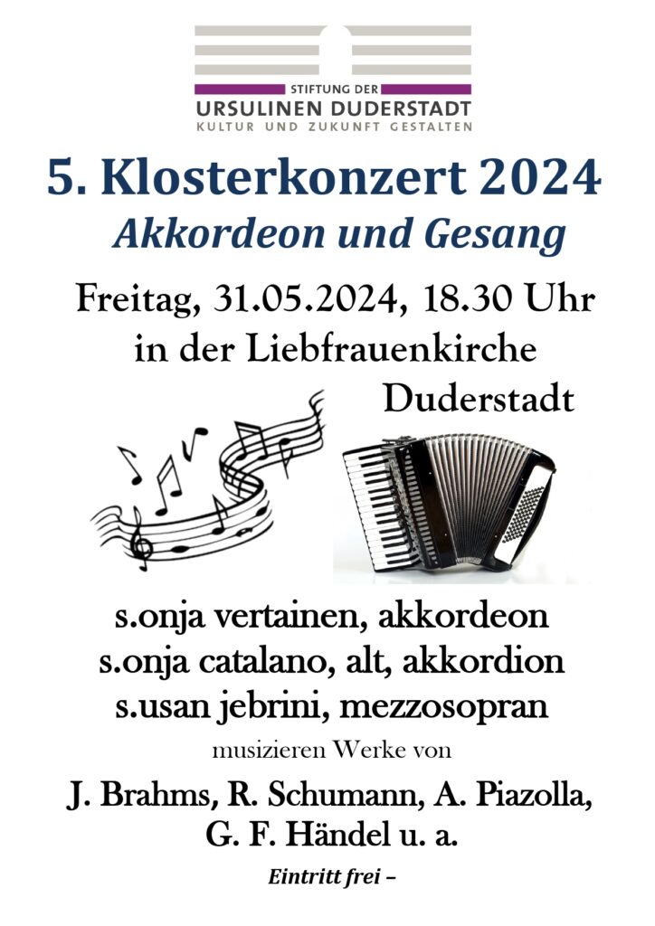 5. Klosterkonzert in der Duderstädter Liebfrauenkirche